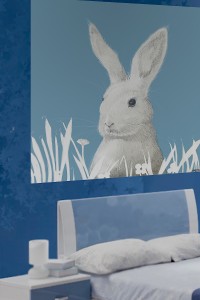 Rabbit - Animals Squared by Joel Haynes Art