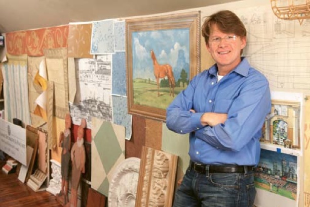 Artist Joel Haynes Brings Fine Art Home